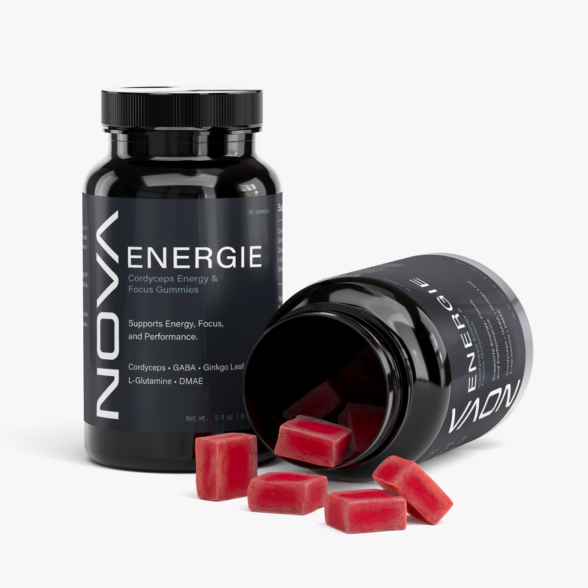 ENERGIE - Cordyceps Daily Energy & Focus Gummies