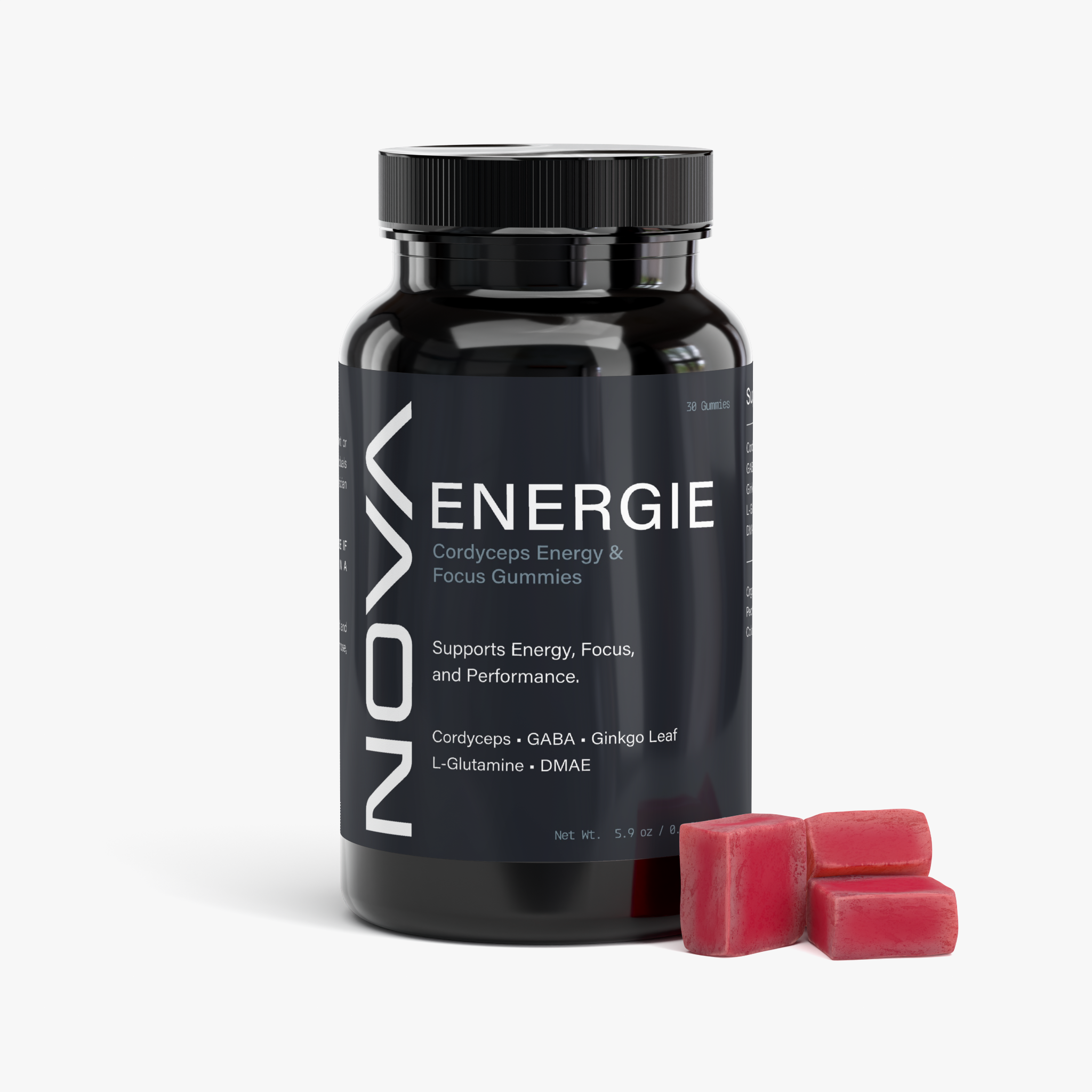 ENERGIE - Cordyceps Daily Energy & Focus Gummies