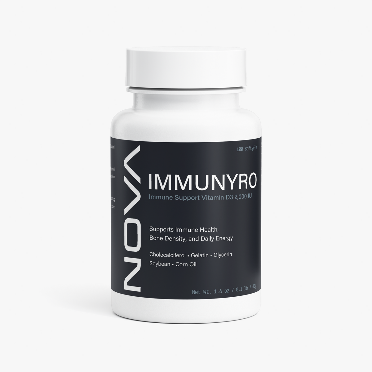 IMMUNYRO - A Vitamin D3 Immune, Bone & Energy Support