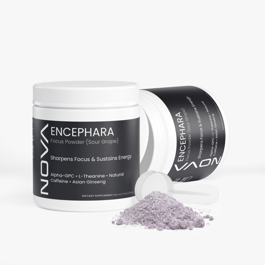 ENCEPHARA - Focus Powder for Mental Clarity & Sustained Energy