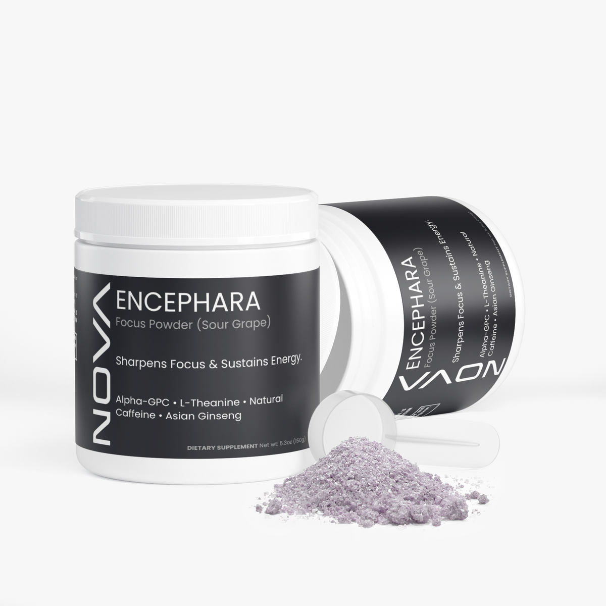 ENCEPHARA - Focus Powder for Mental Clarity & Sustained Energy