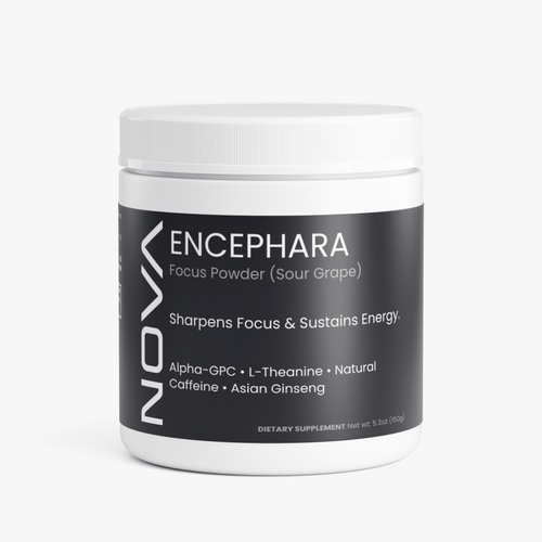 ENCEPHARA - Focus Powder for Mental Clarity & Sustained Energy