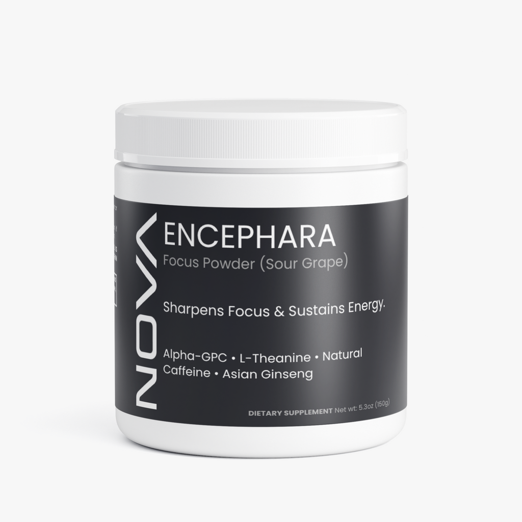 ENCEPHARA - Focus Powder for Mental Clarity & Sustained Energy
