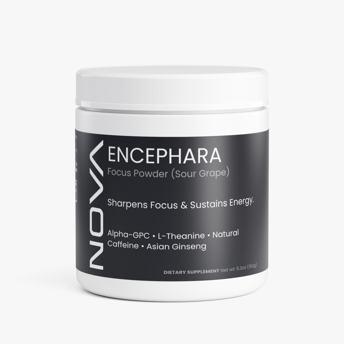 ENCEPHARA - Focus Powder for Mental Clarity & Sustained Energy