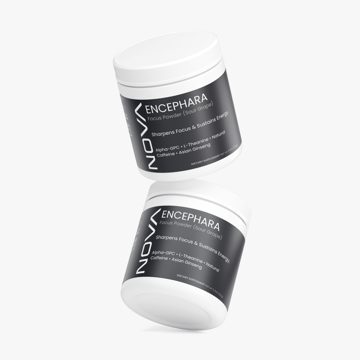 ENCEPHARA - Focus Powder for Mental Clarity & Sustained Energy