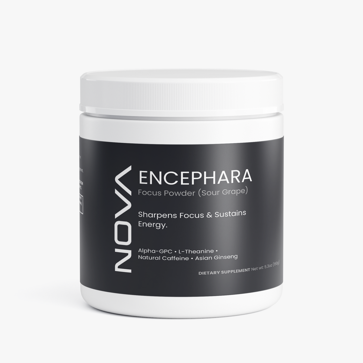 ENCEPHARA - Focus Powder for Mental Clarity & Sustained Energy