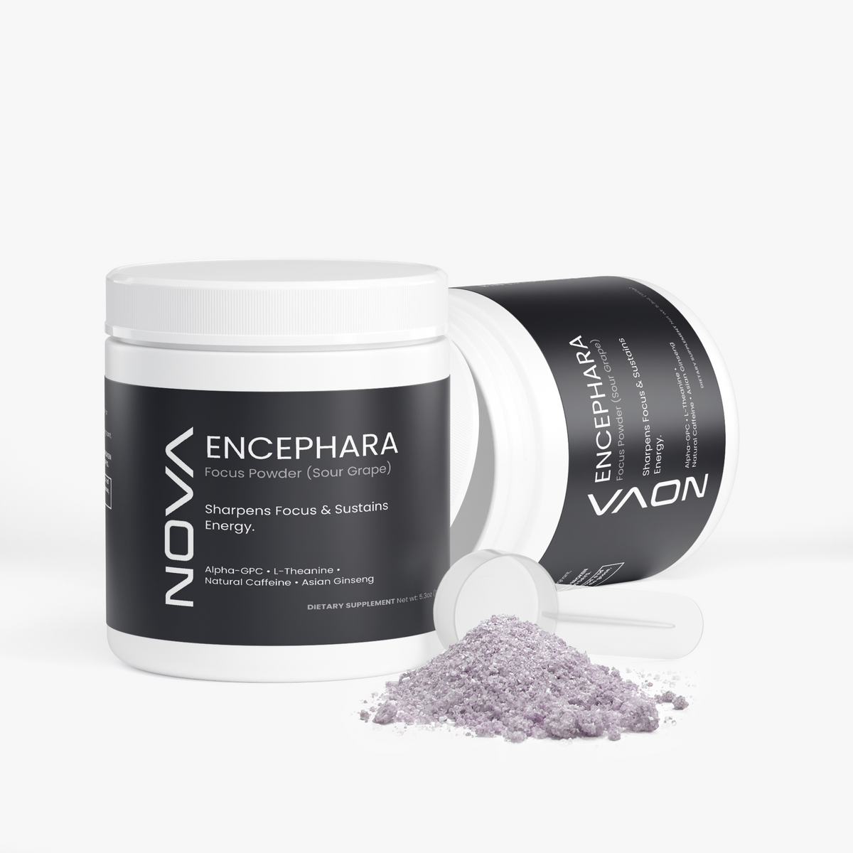 ENCEPHARA - Focus Powder for Mental Clarity & Sustained Energy