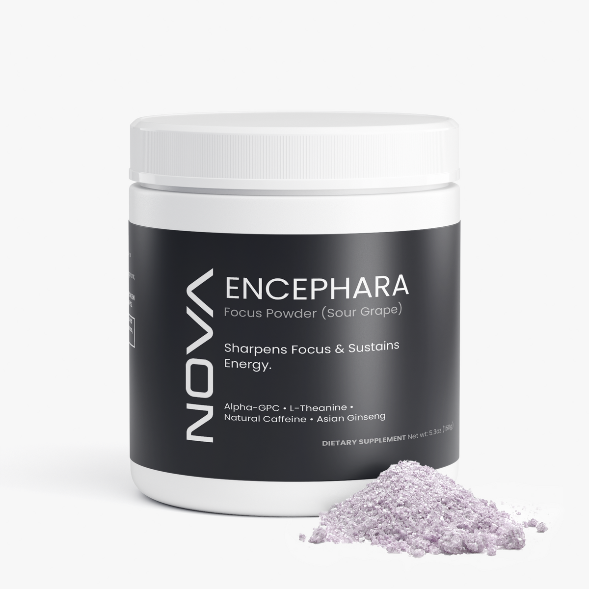 ENCEPHARA - Focus Powder for Mental Clarity & Sustained Energy