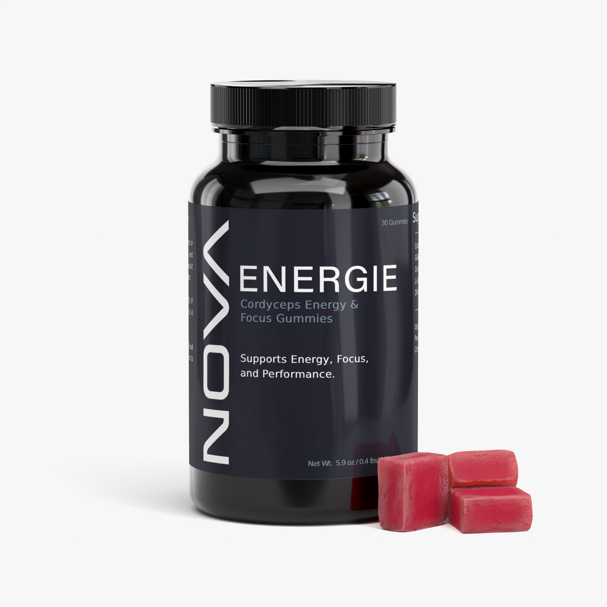 ENERGIE - Cordyceps Daily Energy & Focus Gummies
