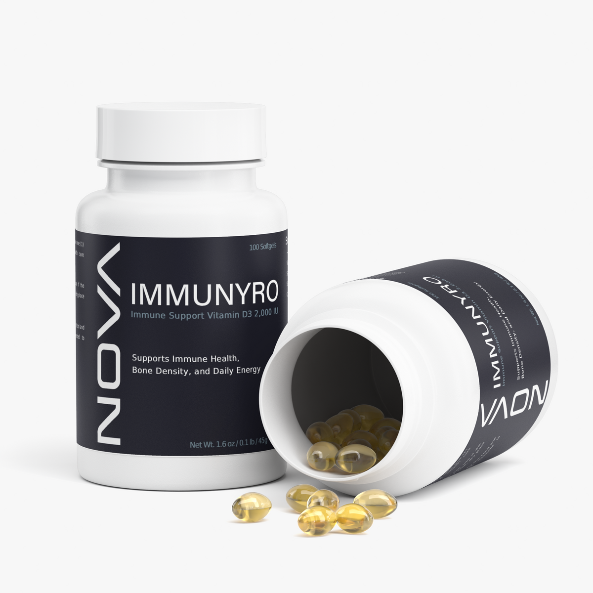 IMMUNYRO - A Vitamin D3 Immune, Bone & Energy Support