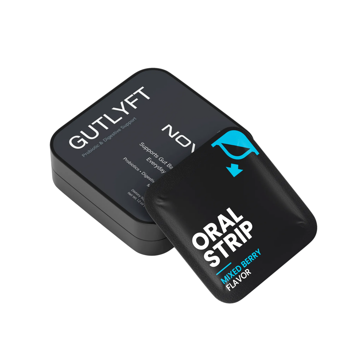 GUTLYFT - A Probiotic & Digestive Enzyme Berry Strip