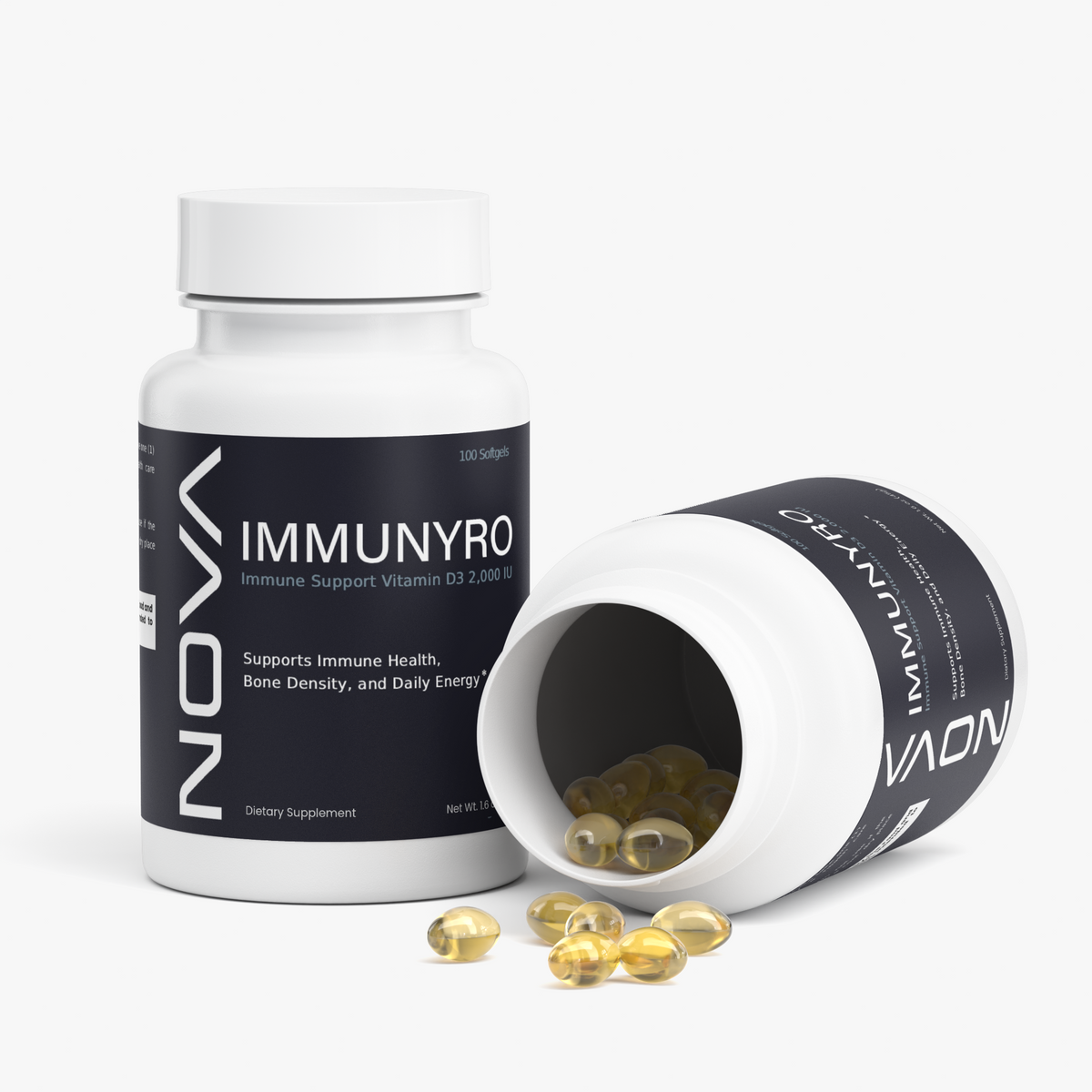 IMMUNYRO - A Vitamin D3 Immune, Bone & Energy Support