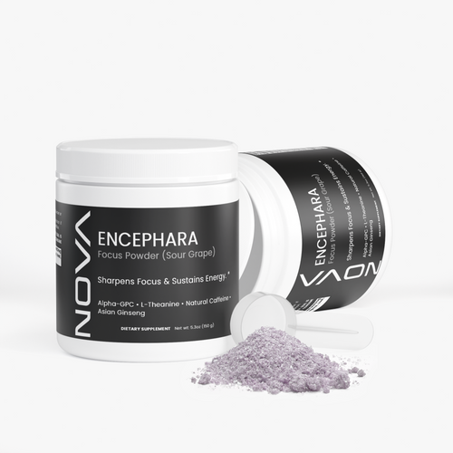 ENCEPHARA - Focus Powder for Mental Clarity & Sustained Energy