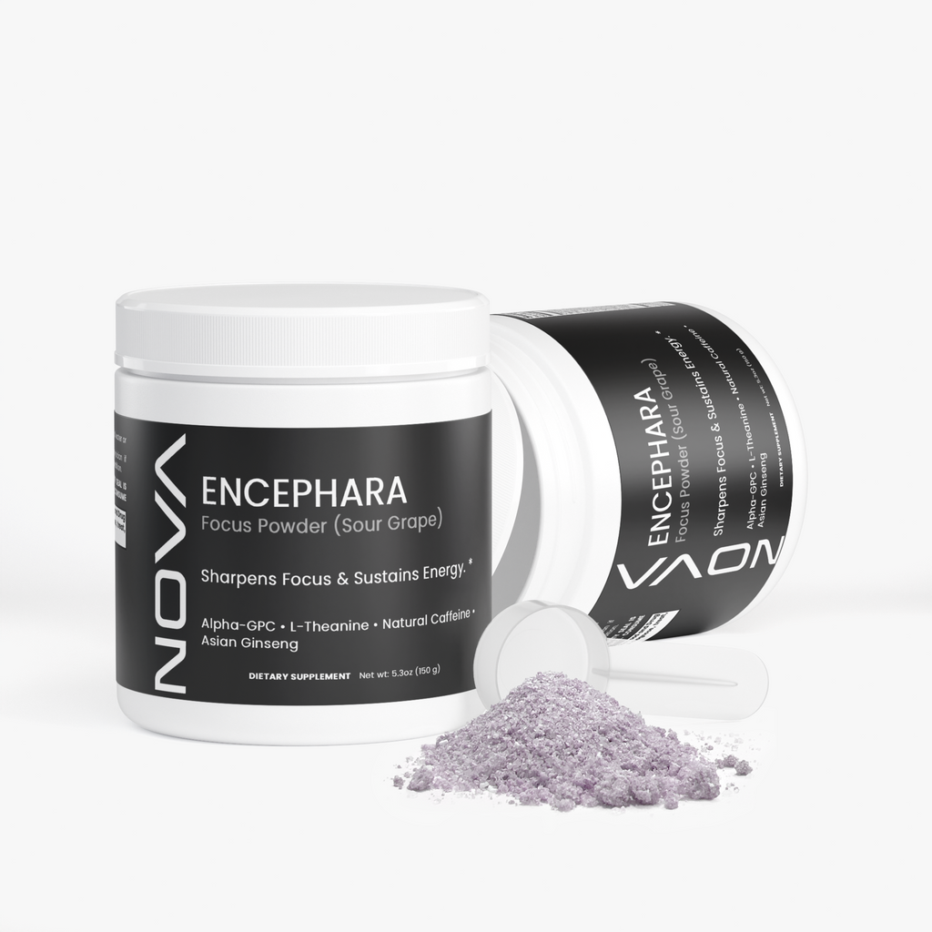 ENCEPHARA - Focus Powder for Mental Clarity & Sustained Energy