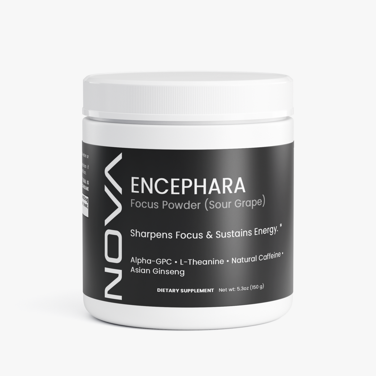 ENCEPHARA - Focus Powder for Mental Clarity & Sustained Energy
