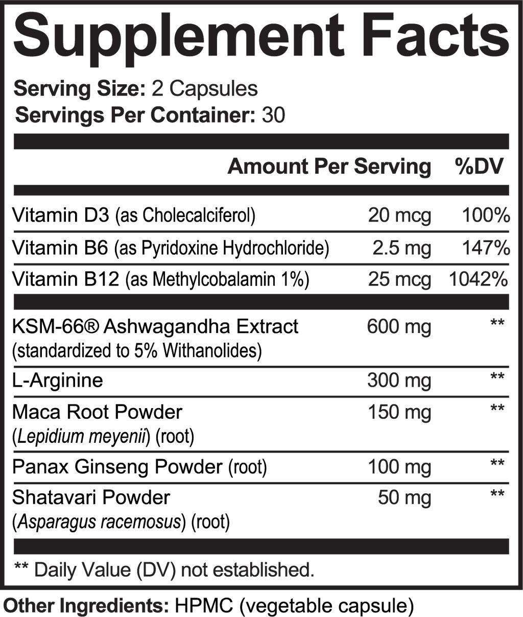 Innerzelf — Ashwagandha Plus for Energy, Vitality & Focus
